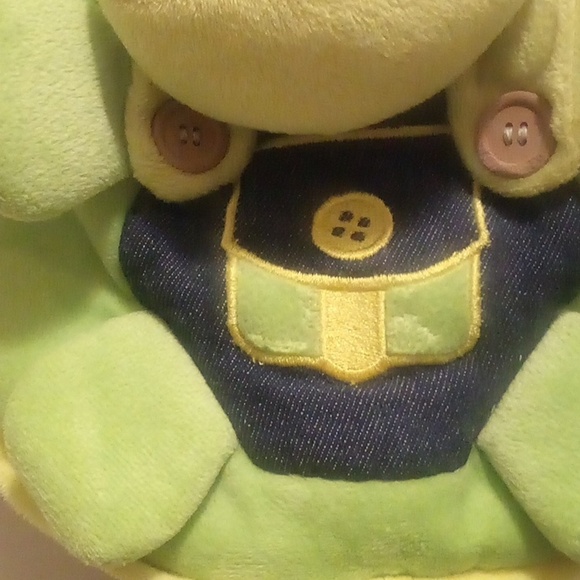 Mini Frog Backpack Plush Plushie For Kids (Green) #103 - Picture 9 of 11